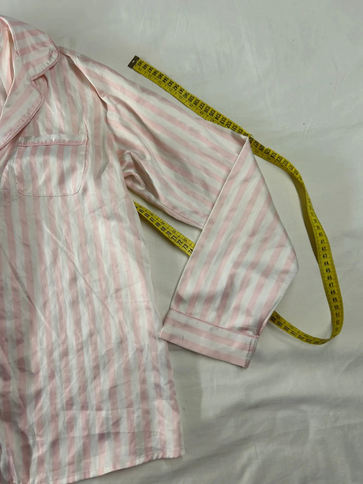 Camisa listrada branco e rosa Love to Lounge – photo 4